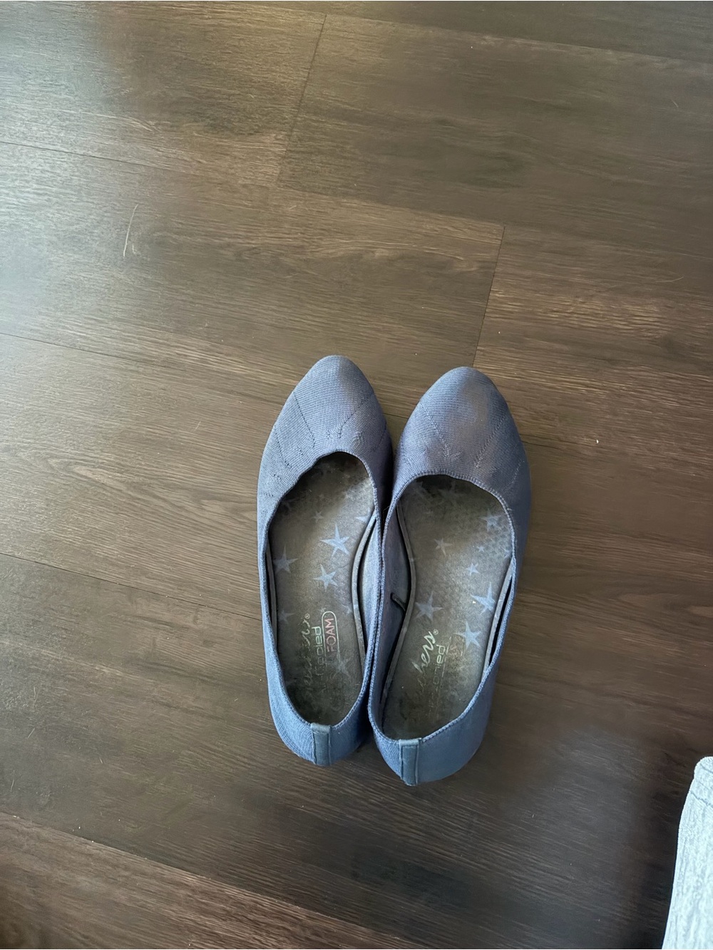 Sketchers Classic Navy Women's Ballet Flats